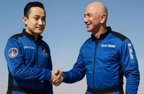 Pagó US$ 28 millones y finalmente viajará al espacio: quién es Justin Sun, el polémico magnate crypto vinculado a Trump