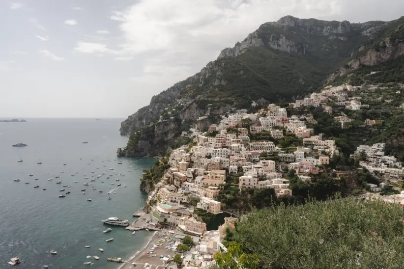 Positano, en Italia.
