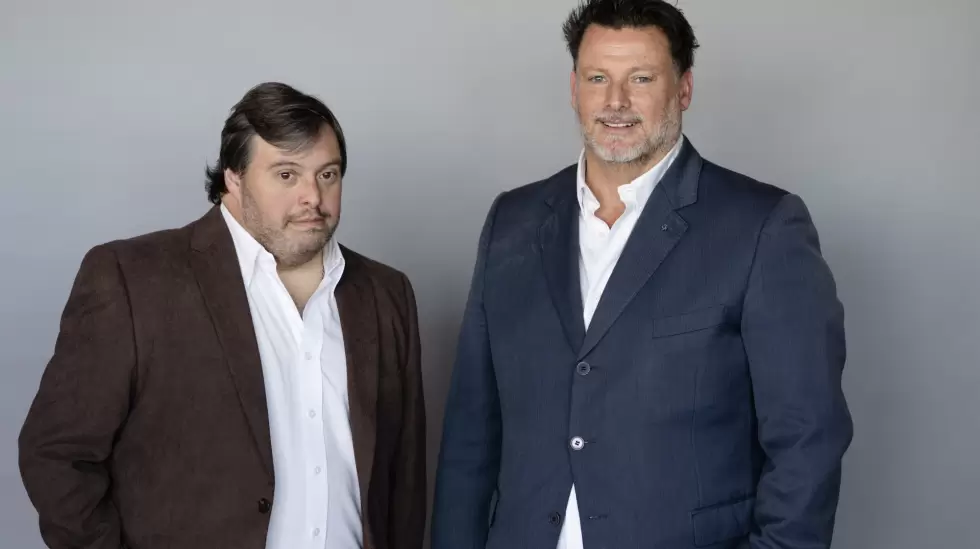Matas Prado y Pablo Pesce. Foto: Leonardo Main