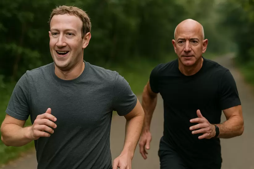 Mark Zuckerber - Jeff Bezos