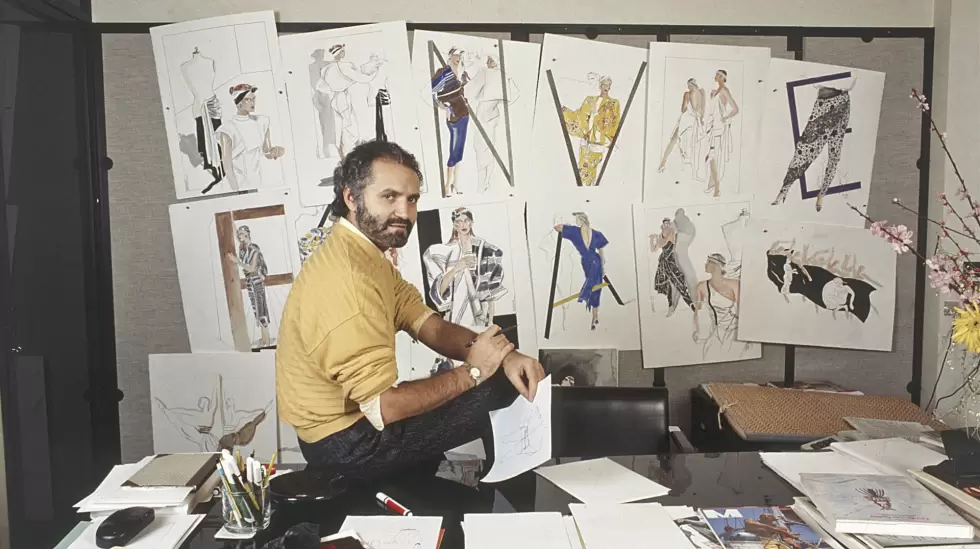 Gianni Versace (Photo by Angelo Deligio/Mondadori via Getty Images)
