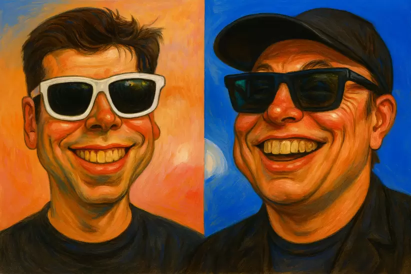 Elon Musk y Sam Altman