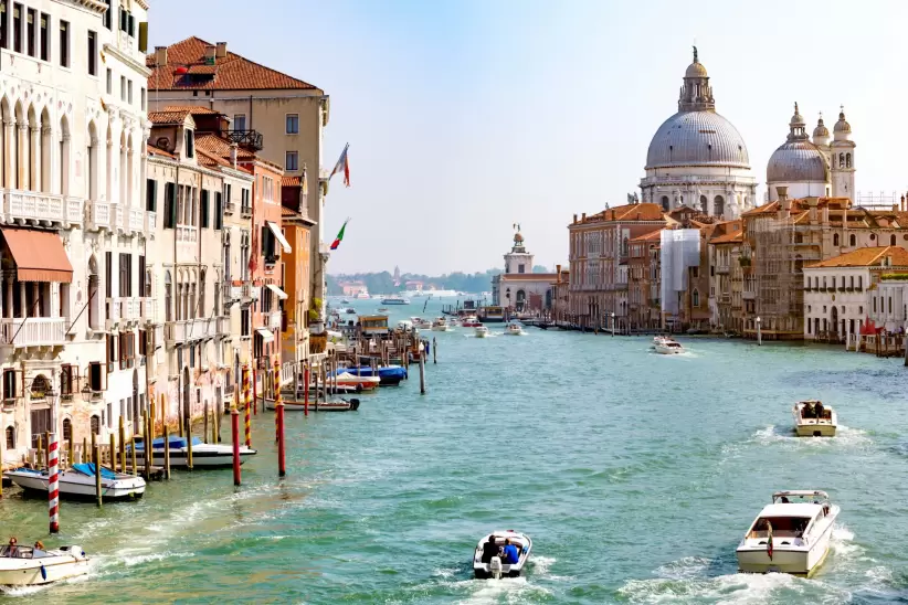 Gran ganal de Venecia - Italia