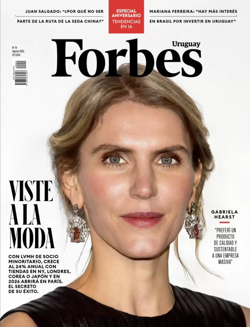 Tapa de edicin aniversario con Gabriela Hearst. Foto: Getty Images.