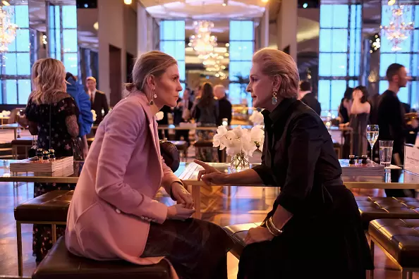 Gabriela Hearst y Carolina Herrera. Foto: Dimitrious Kambouris / Getty Images para Harpers Bazaar