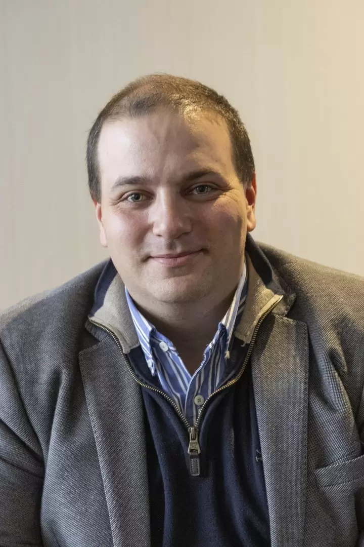 Juan Pablo Saibene, fundador y CEO en Qualabs. Foto: Nicolás Garrido.