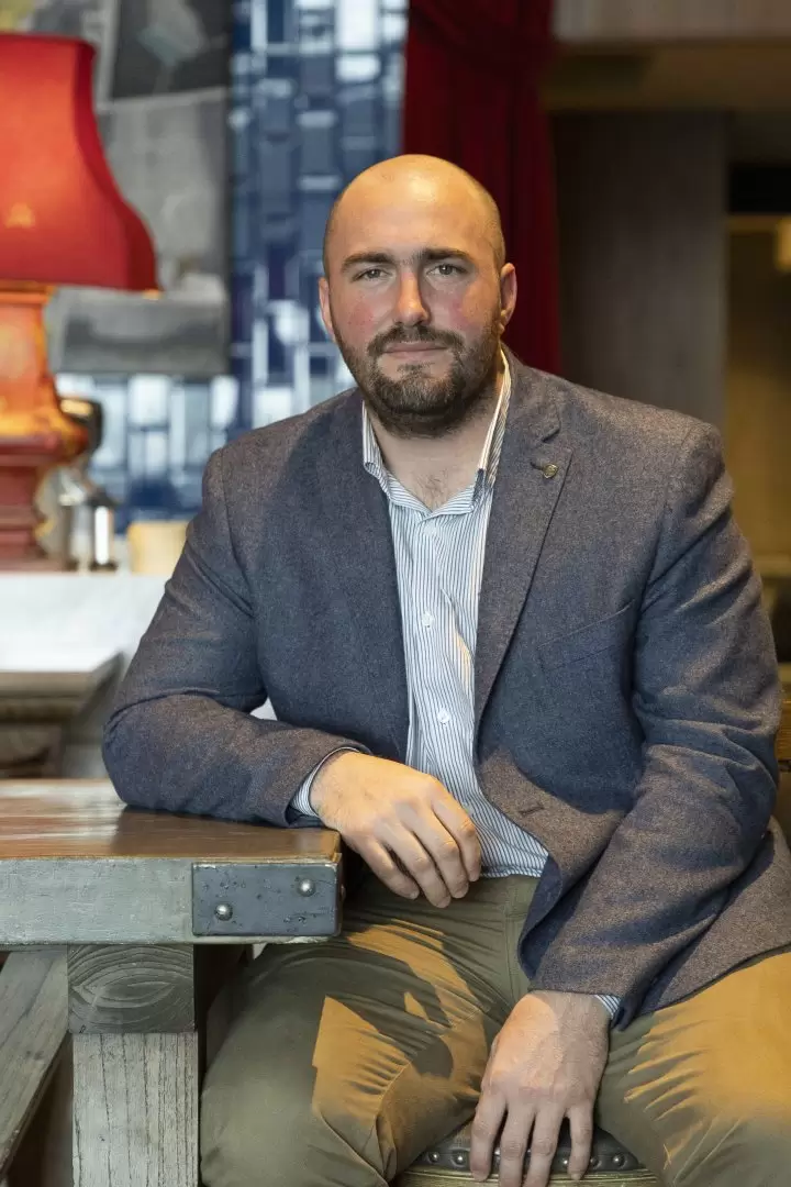 Ignacio Muoz, director ejecutivo en Techo Uruguay. Foto: Nicols Garrido.