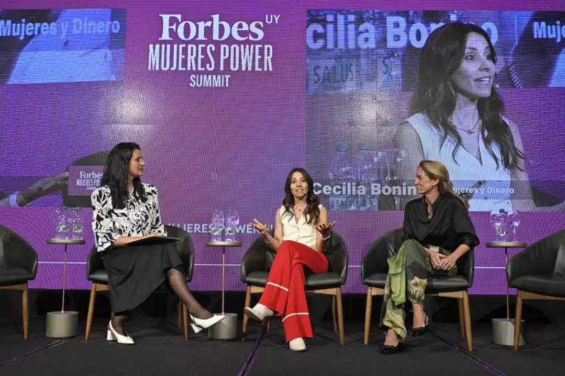 Marcela Dobal, Cecilia Bonino y Carmen Correa. Foto: Diego Olivera.