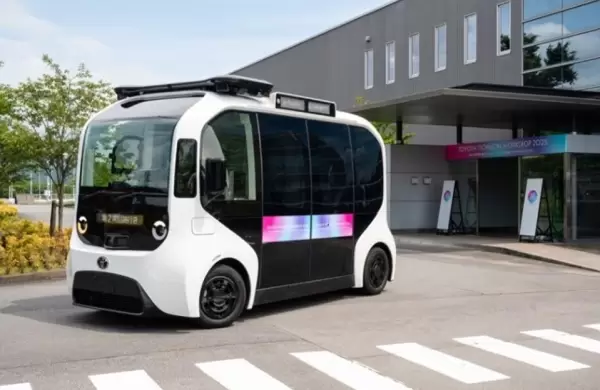 Impresion en el ya lejano CES 2018 y por fin se lanz: as es el colectivo elctrico de Toyota para 17 personas