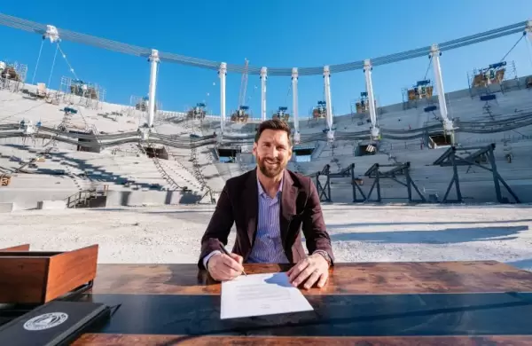 Messi extiende su contrato con el Inter Miami y anticipa un futuro brillante en su nuevo estadio