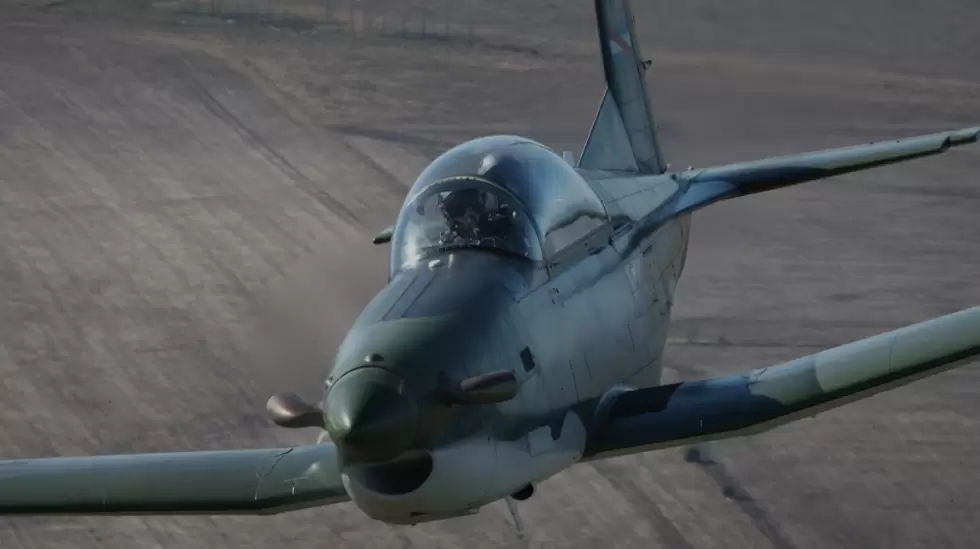 Avin de la Fuerza Area Uruguaya. Foto: Gentileza.