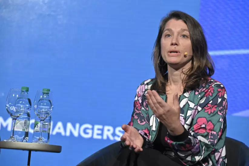 Isabella Antonaccio, directora nacional de Zonas Francas. Foto: Diego Olivera.