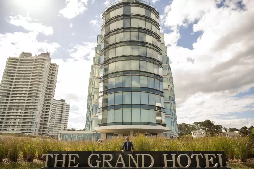 Gabriel Guerra, CEO de The Grand Hotel. Foto: Rodrigo Guillenea.