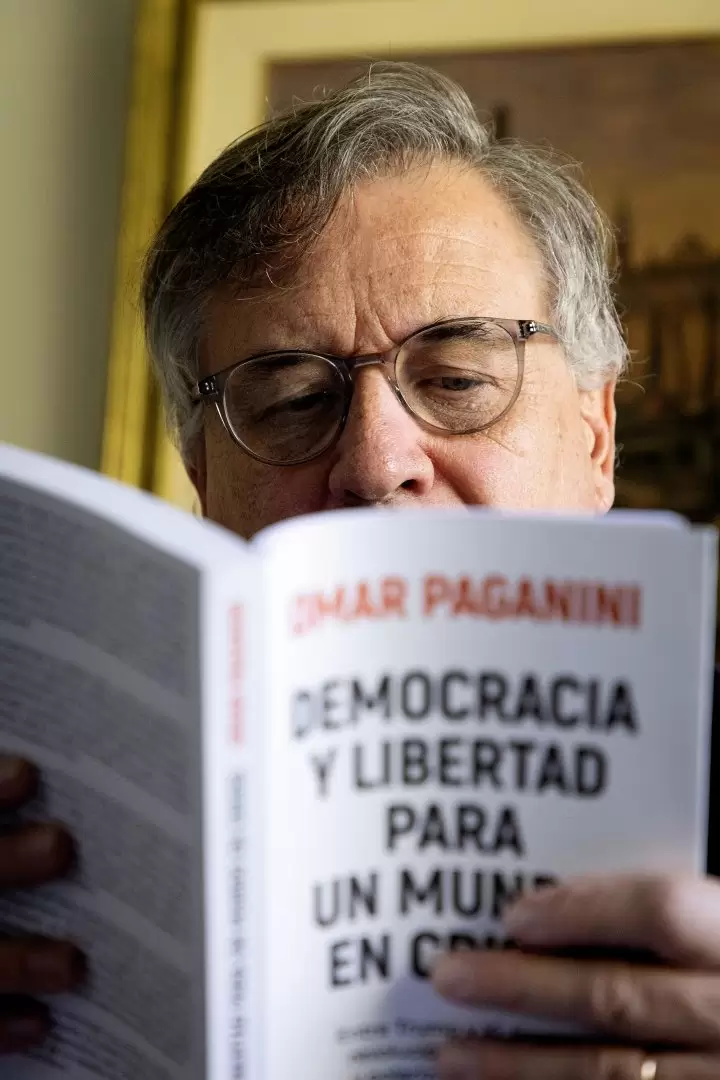 Omar Paganini, ingeniero electricista, académico y político. Foto: Nicolás Garrido