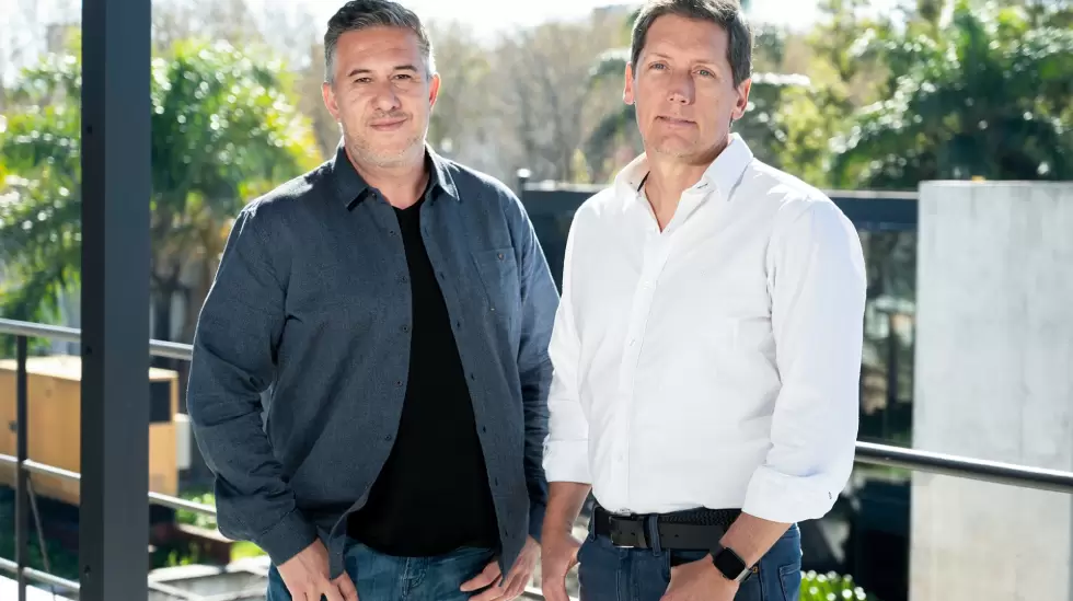 Leonardo Alvarez y Pablo Haro de  Fenicio eCommerce. Foto: Leonardo Main.