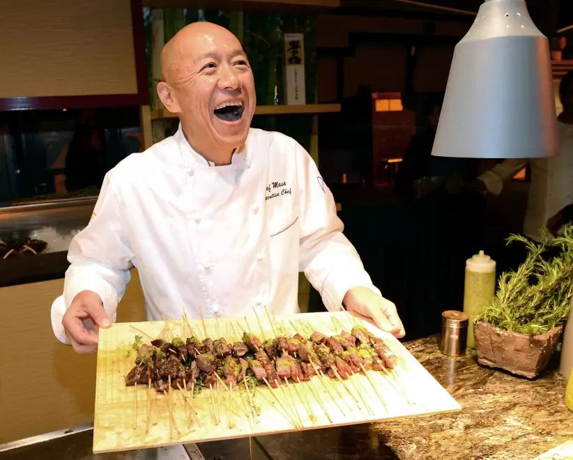 Chef Masayoshi Takayama (Photo by Ethan Miller/Getty Images for Vegas Uncork'd by Bon Appetit)
