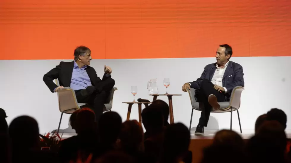 Nicols Jodal y Marcos Galpern. Foto: Gentileza.