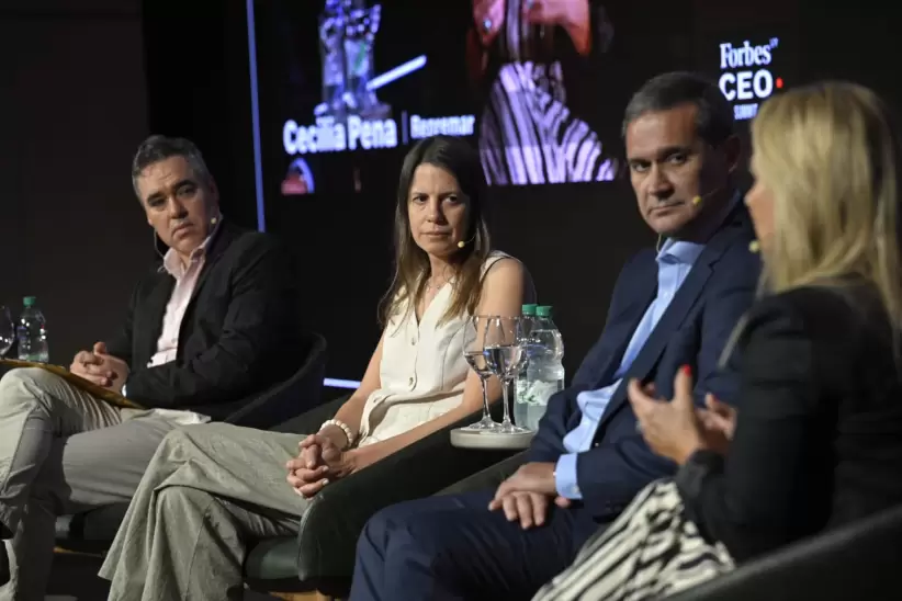 Tamara Schandy, Enrique Ermoglio y Cecilia Pena. Foto: Diego Olivera.