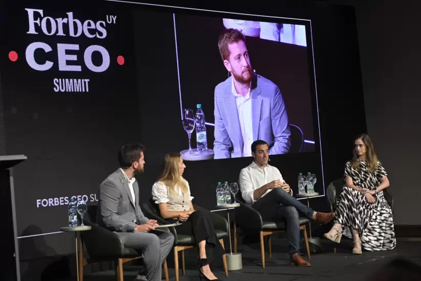Mathías Buela, Jimena Pérez, Diego Gamba y Romina Remy. Foto: Diego Olivera.