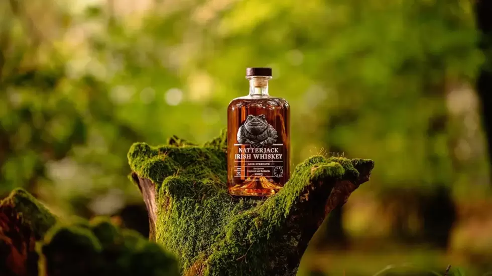 Natterjack's Cask Strength Irish Whiskey.