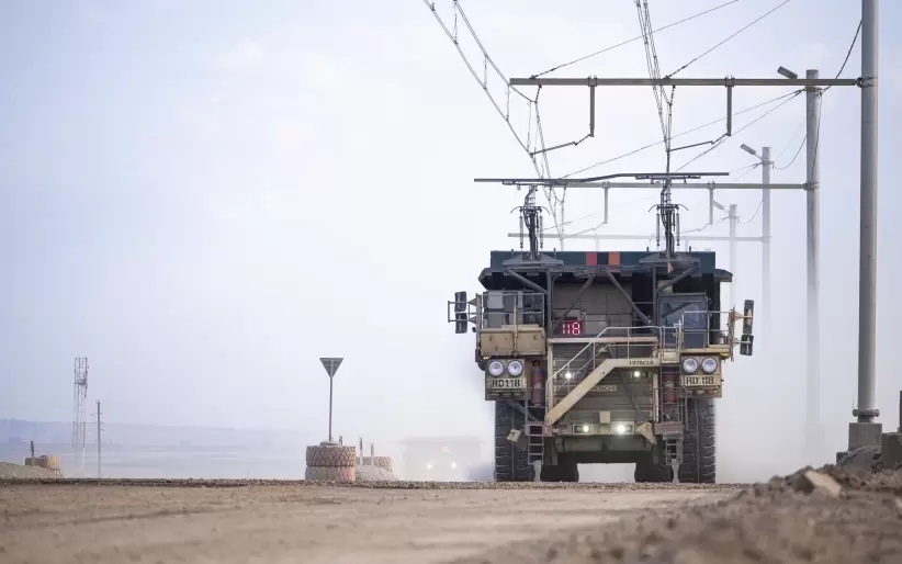 La electrificación del sistema de transporte en Kansanshi