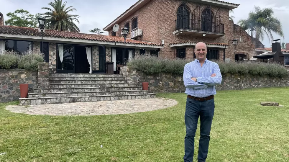 Toms Bameule, director de La Baguala. Foto: Gentileza.