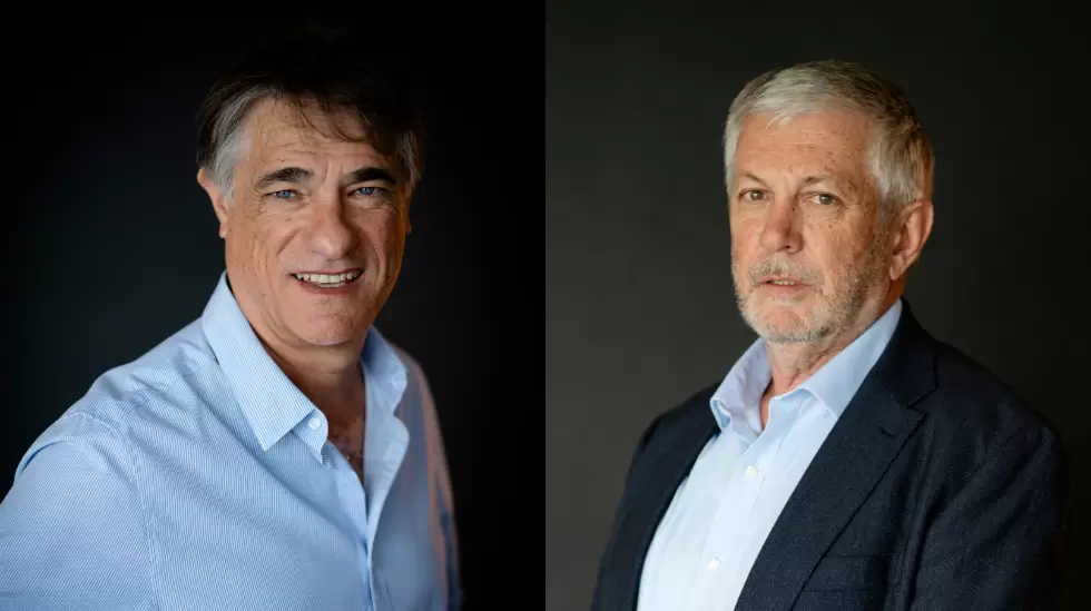 Nicols Jodal, CEO y cofundador de GeneXus y Marcos Guigou, director ejecutivo d