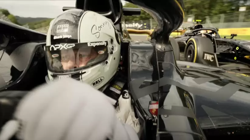 Brad Pitt interpreta a Sonny Hayes en F1. Foto: Difusin.