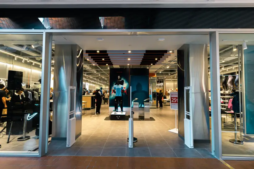 Nueva tienda Nike en Montevideo Shopping. Foto: Difusión.