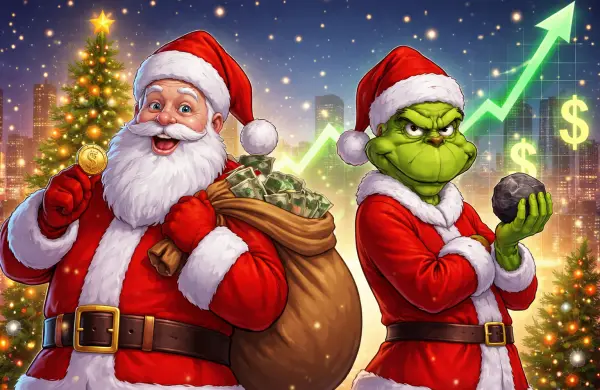 ¿Diciembre mágico? La historia sobre el comportamiento de los mercados en Navidad