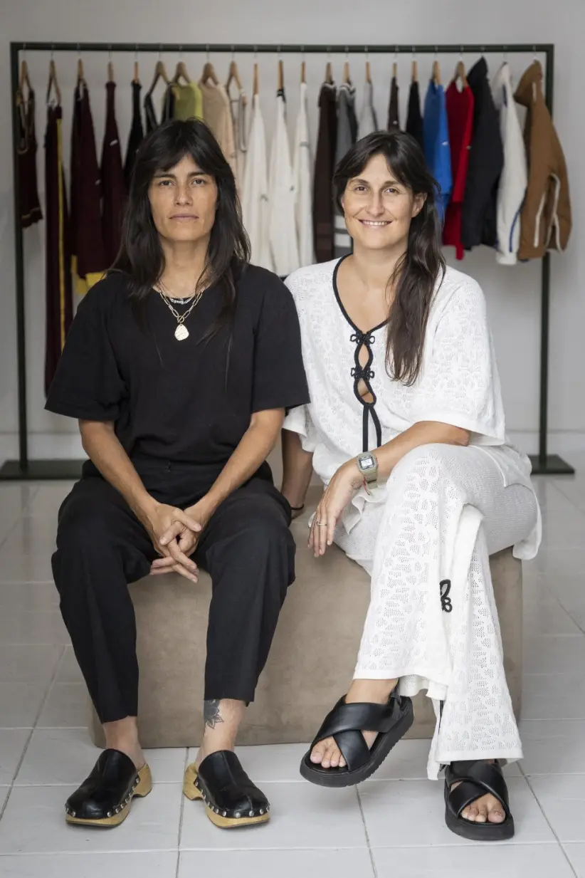 Lucía y Florencia Ottonello, creadoras de Pastiche. Foto: Nicolás Garrido.