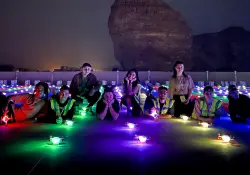 Lumasky Drone Show: la empresa que rompió récord en Lollapalooza llega a Punta del Este con un show de 500 drones