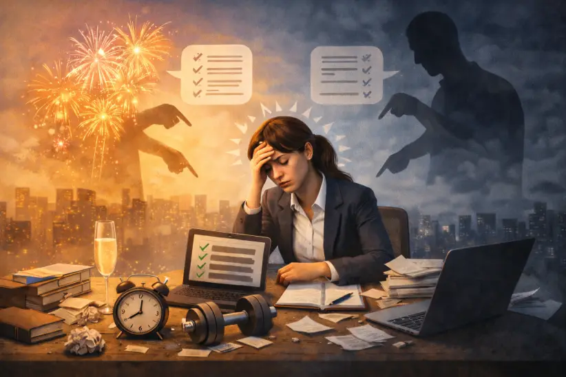 Cansancio laboral al arrancar el año