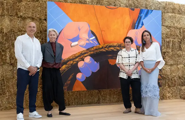 Ana Segovia inauguró en la Fundación Cervieri Monsuárez una muestra sobre archivo, cine e imaginarios culturales