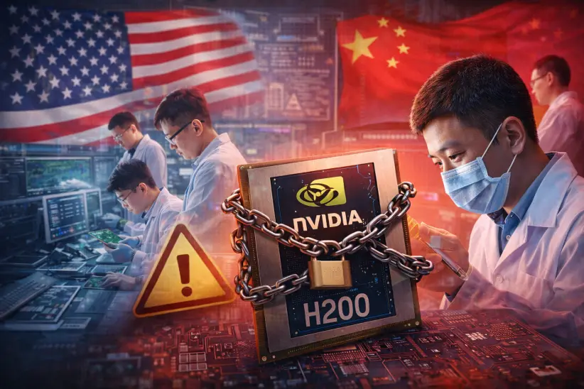 Prohibición del uso del H200 de Nvidia en China