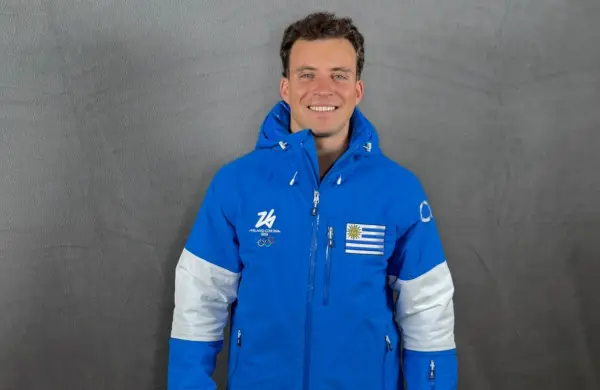 Juegos Olímpicos de Invierno: Nicolás Pirozzi, el emprendedor tecnológico que llevó a Uruguay de nuevo a la pista