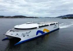 El China Zorrilla de Buquebus prepara su arribo en abril al Río de la Plata, tras traslado valuado en US$ 6 millones