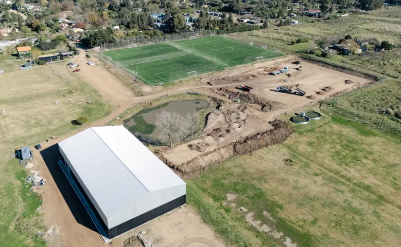 La agencia del empresario Pablo Boselli construye una ciudad deportiva millonaria en Canelones y se transforma en holding deportivo
