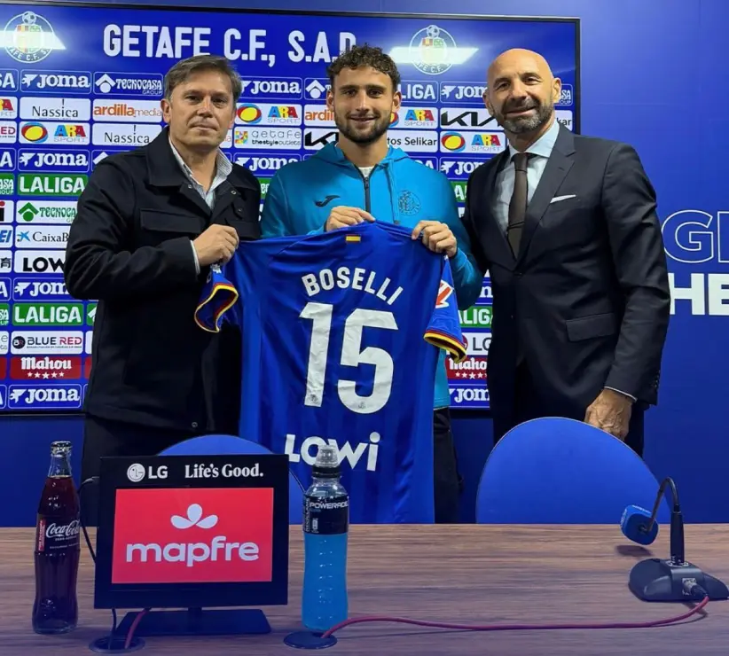 Pablo Boselli y Sebastián Boselli su presentación en Getafe 