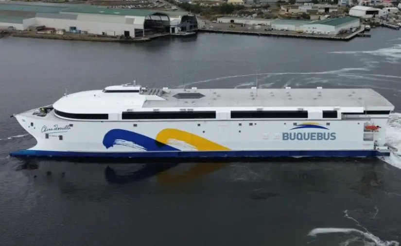 El ferry de los US$200 millones: el barco 100% eléctrico más grande del mundo conectará Buenos Aires con Colonia