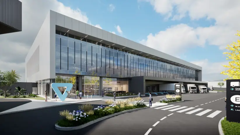 Nueva terminal logística de Latin America Cargo City. Foto: Gentileza.