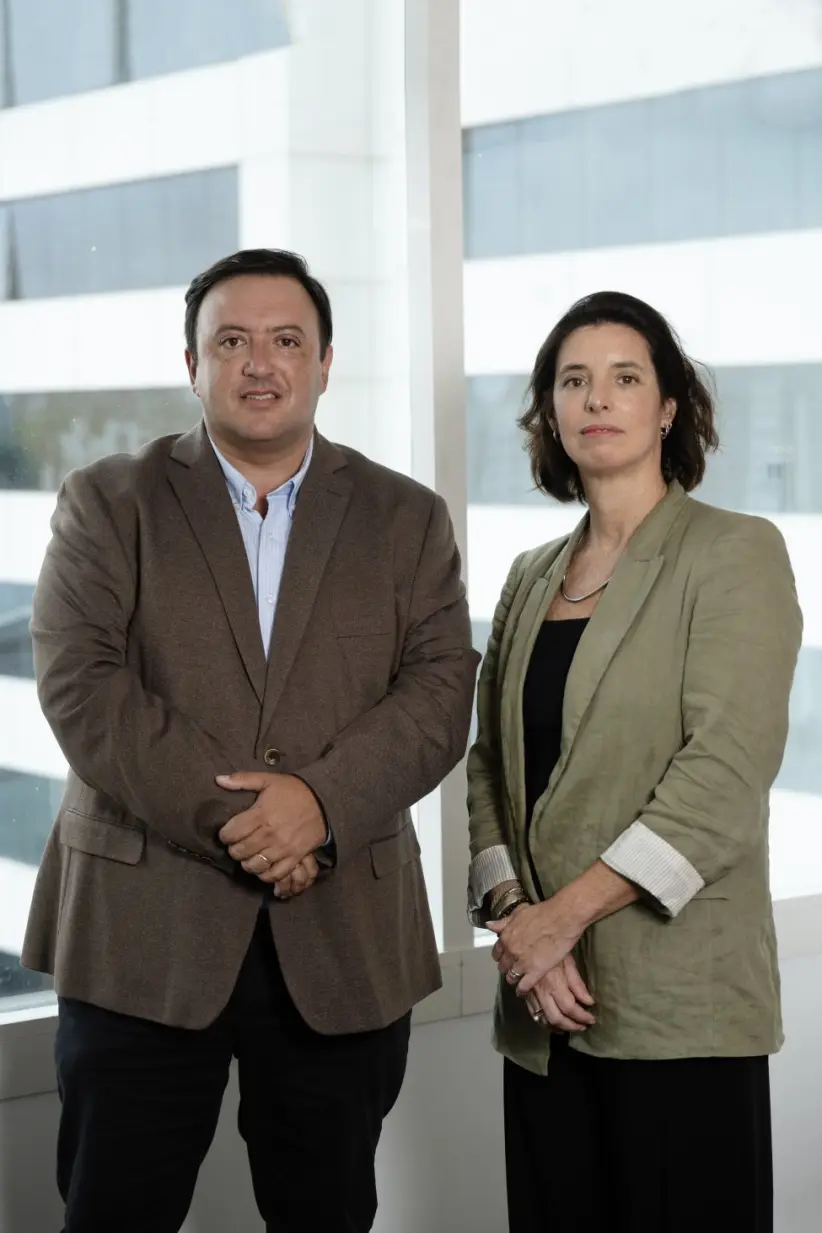 Juan Andrés Chick y María José González. Foto: Leonardo Mainé.