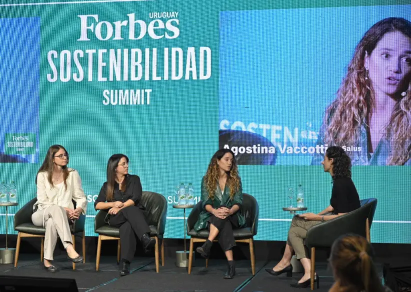 Gabriela Reolon, Marisa Cirillo, Agostina Vaccotti y Valeria Superchi. Foto: Diego Olivera.