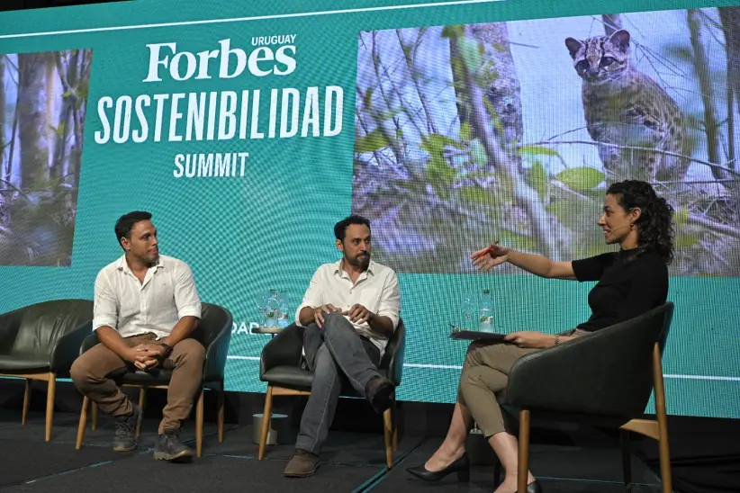 Rodrigo Patrón, Juan Artola y Valeria Superchi. Foto: Diego Olivera.