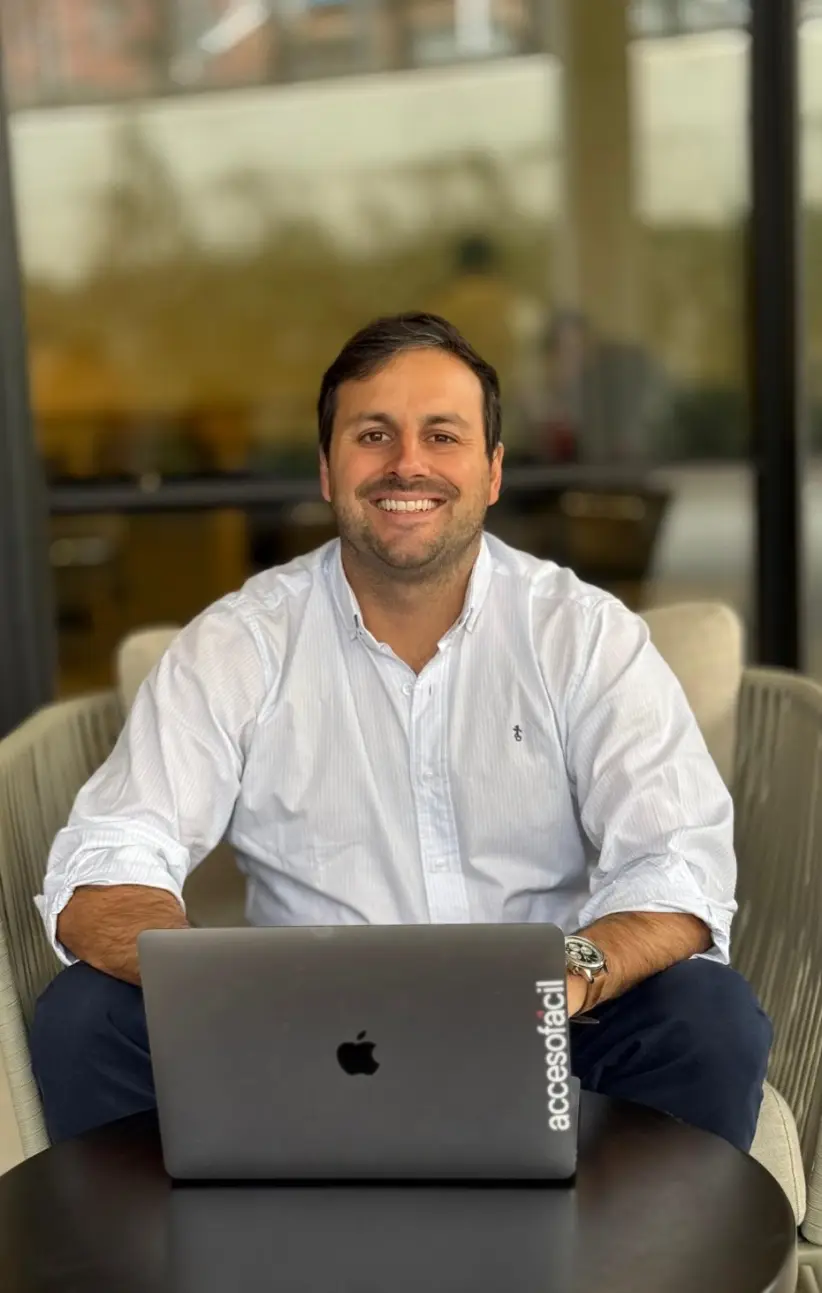 Álvaro Pérez, CEO de AccesoFácil. Foto: Gentileza