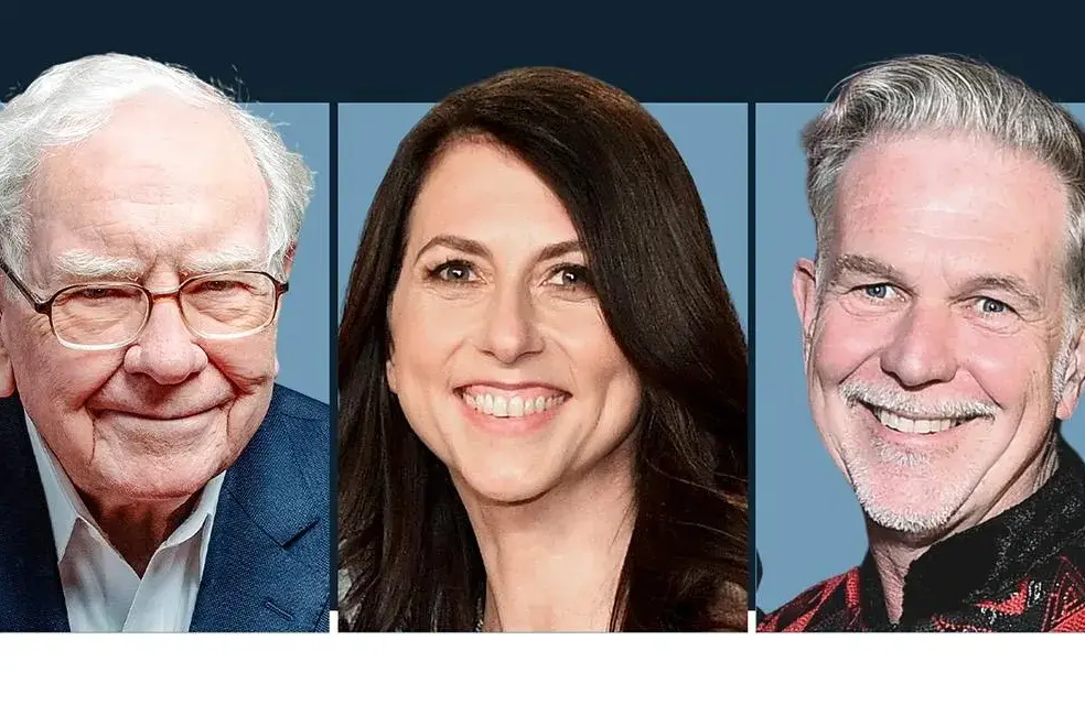 Cómo quedaría el ranking de multimillonarios si no hubieran donado parte de su fortuna