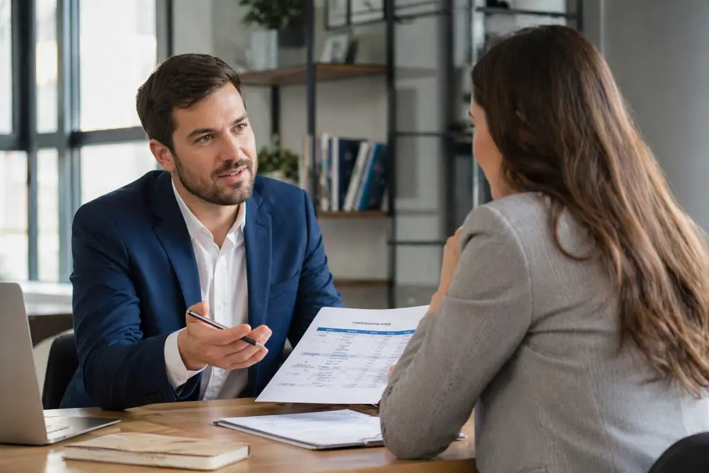 reunión, salario (SE PUEDE USAR) Crédito: Imagen creada con ChatGPT