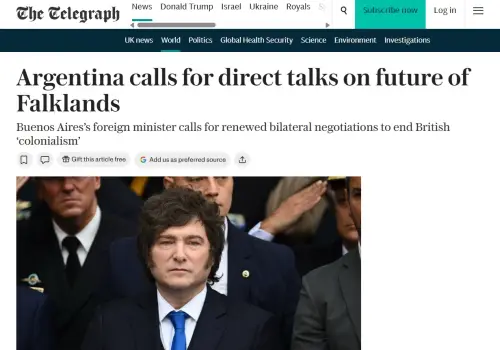Cuestión Malvinas en juego: cómo el giro de Washington reconfigura negocios y poder en el Atlántico Sur