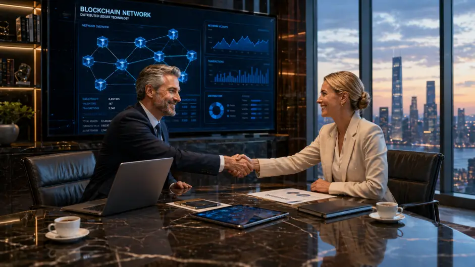 SE PUEDE USAR/Blockchain   (Foto: Ilustración creada con IA)