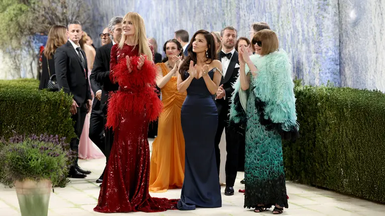 Nicole Kidman, Lauren Sánchez Bezos y Anna Wintour en la previa de Met Gala 2026